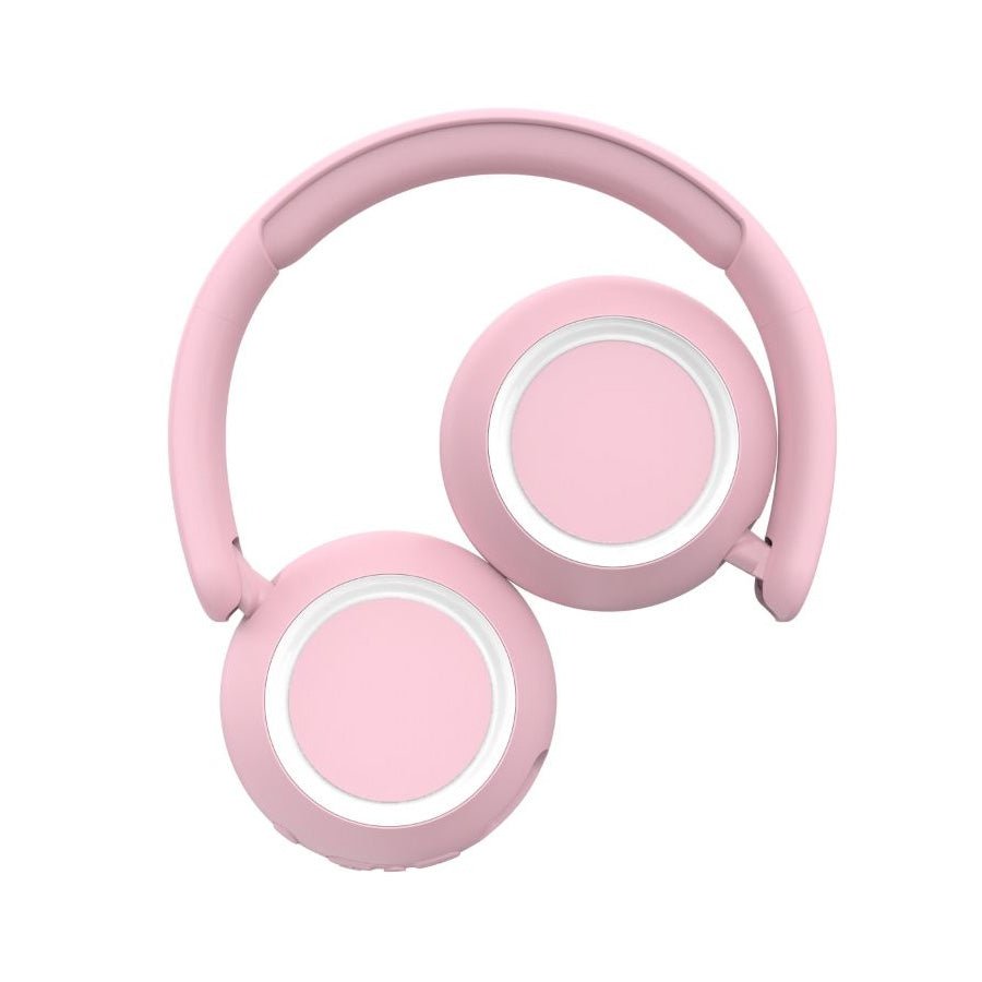 Lalarma trådløs høretelefon med lys, rosa