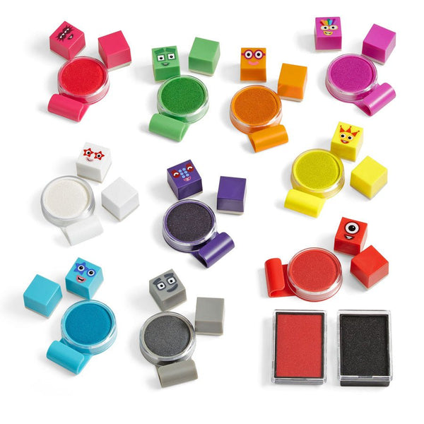 Numberblocks, Aktivitetssæt Med Stempler