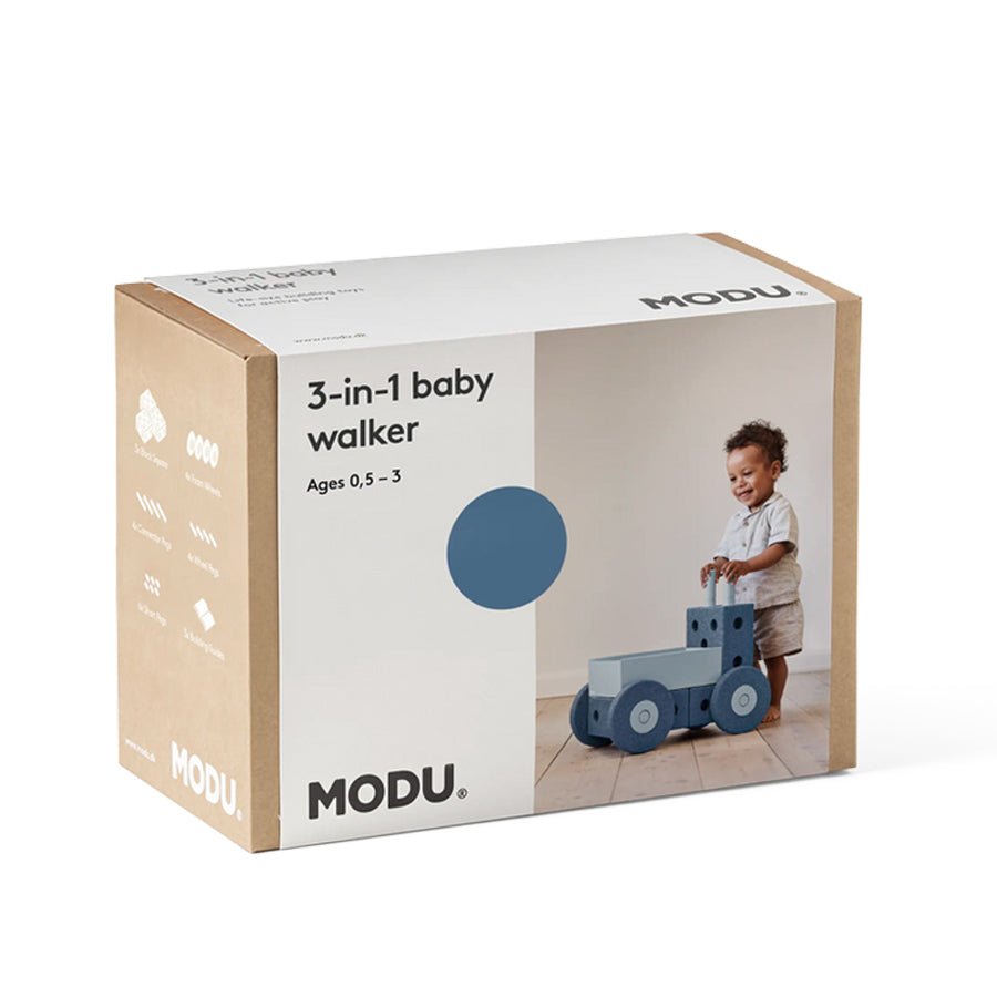 MODU 3 - i - 1 Gåvogn, 17 Dele - Deep Blue/Sky Blue