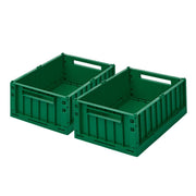 2-Pak Weston Opbevaringsboks i Garden Green (Medium)
