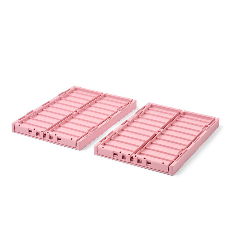 2-Pak Weston Opbevaringsboks i Rose Blush (Small)
