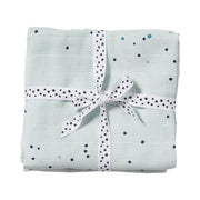 2-Pak Babysvøb Dreamy Dots Blue