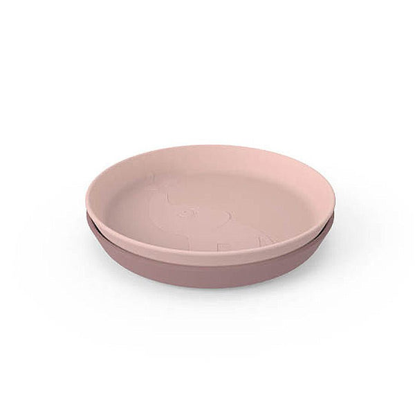 2-pak Kiddish Tallerkner med Elphee i Pudder