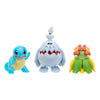 3er-Pack Kampf-Figuren Squirtle/Greavard/Bellossom