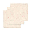 3-Pak Muslin Stofbleer i Cherry Dot