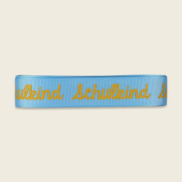 Geschenkenband - Set Schulkind, Gelb/Mint