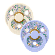 BIBS 2 - Pak Colour Liberty Chloe Meadow Sut, Str 2 - Ivori / Hush