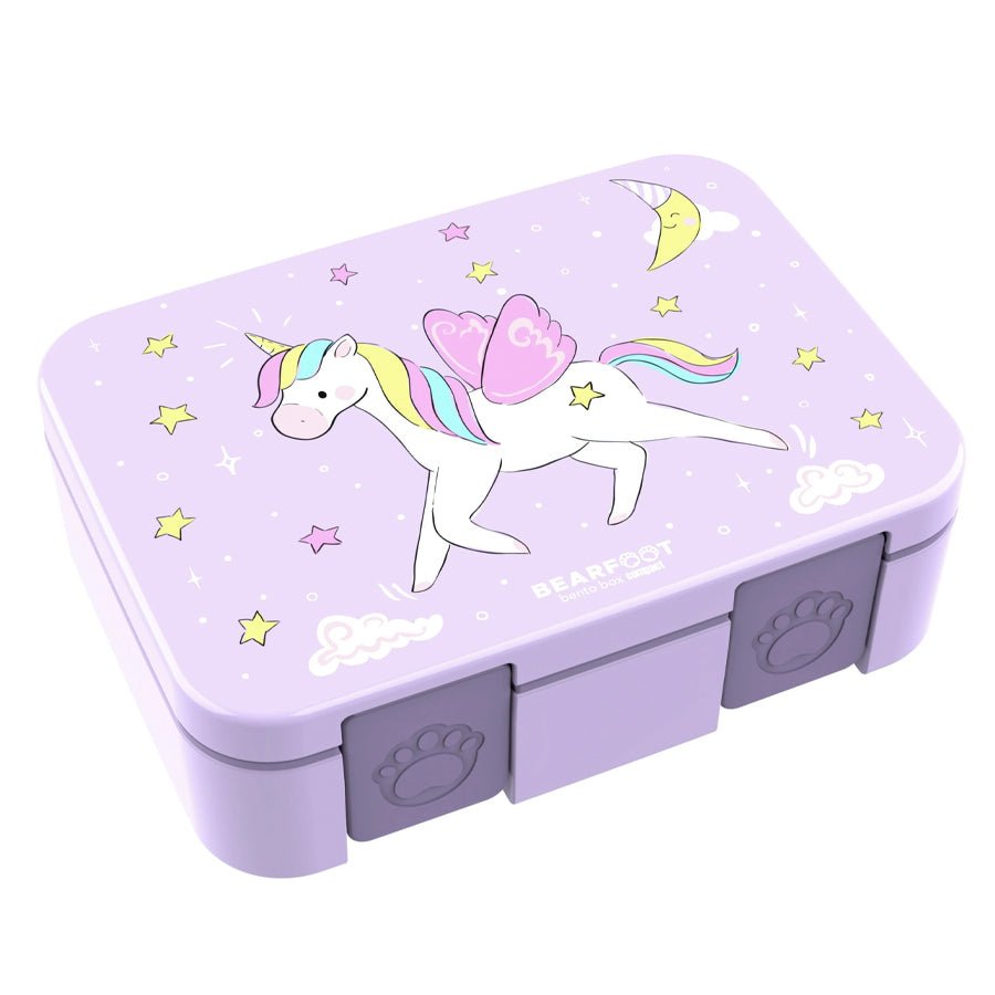 Bento COMPACT Madkasse med Lilla Enhjørning (650 ml)