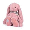 Blumenhase in Rosa (50 cm)