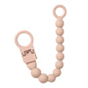 Perlen-Schnullerkette Blush