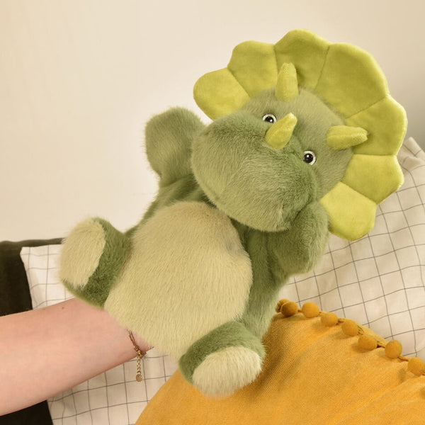 Dino Hånddukke (24 cm)