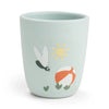Done by Deer Kleine Silikon-Tasse, Playground Blue