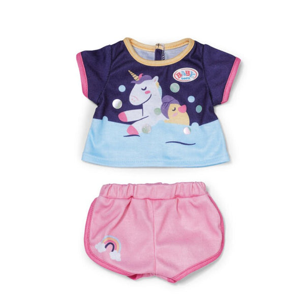 Dukke Pyjamas med Enhjørning (43 cm)
