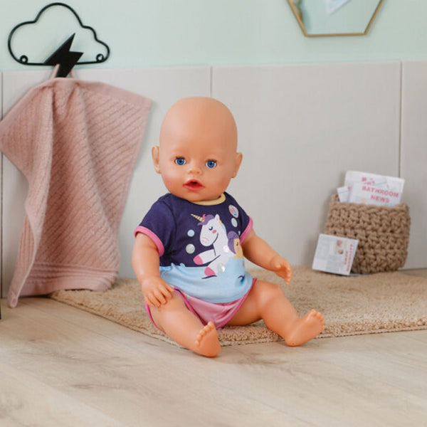 Dukke Pyjamas med Enhjørning (43 cm)