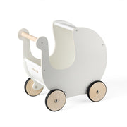 Dukkevogn i Træ i Classic White