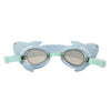 Taucherbrille mit Salty The Shark in Aqua