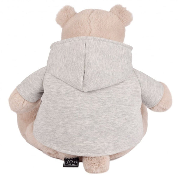 Flodhest med Hoodie (40 cm)