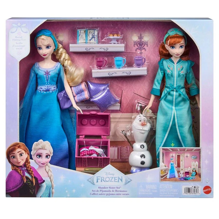 Frozen Anna og Elsa Dukker med Olaf