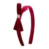 Haarreif Burgundy Violet Bow