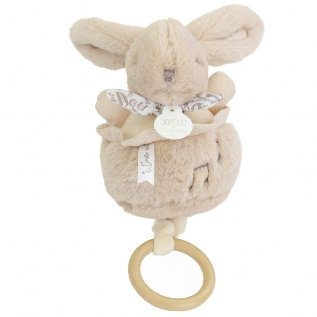 Kanin i Spilledåse i Beige (20 cm)