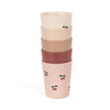 Konges Sløjd 5er-Pack Becher, Cherry Mix