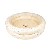 Basic 2 Ring Pool Stor i Navy Dots