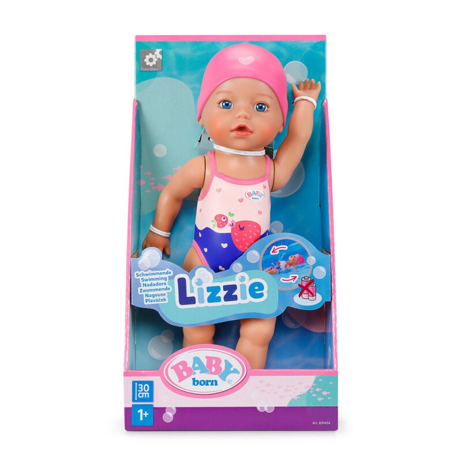 Lizzie Dukke i Badedragt (30 cm)