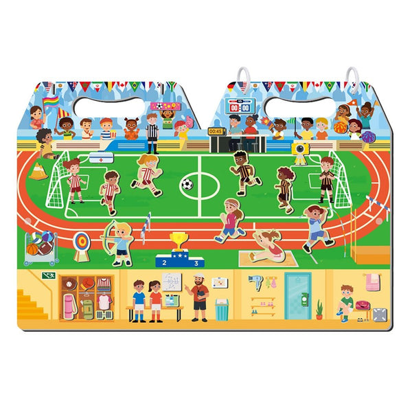 Magnetisk Legesæt Mit Stadion