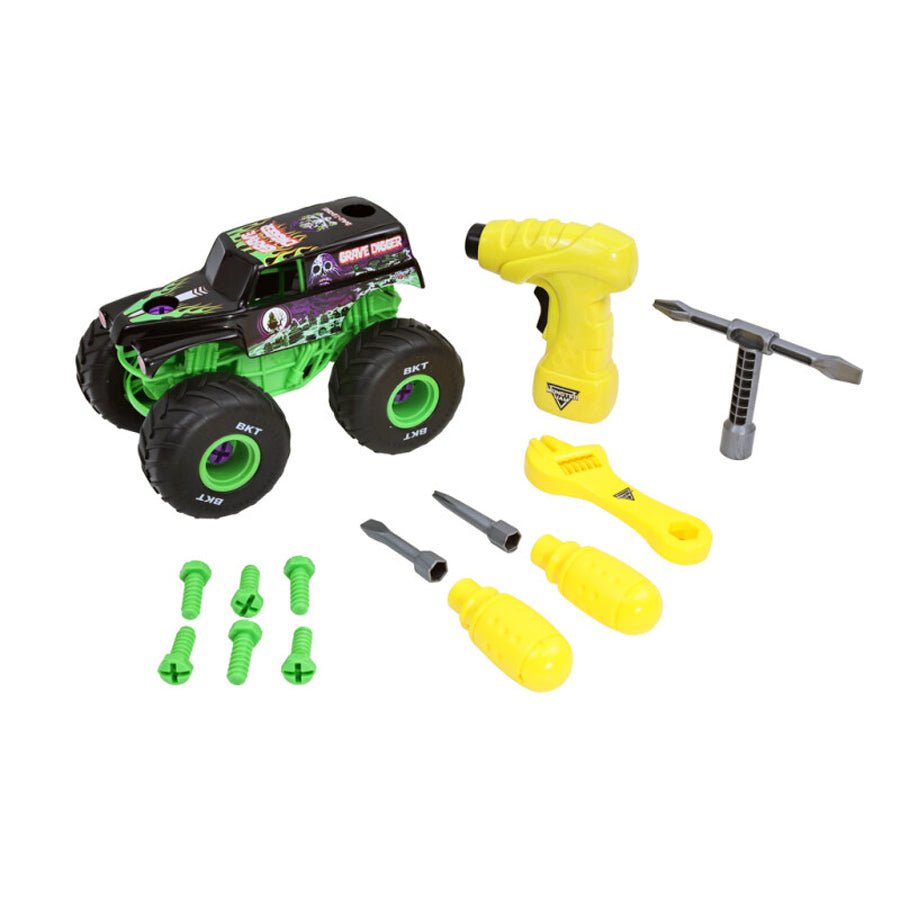 Mechanix Byg Din Egen Monstertruck i Grave Digger
