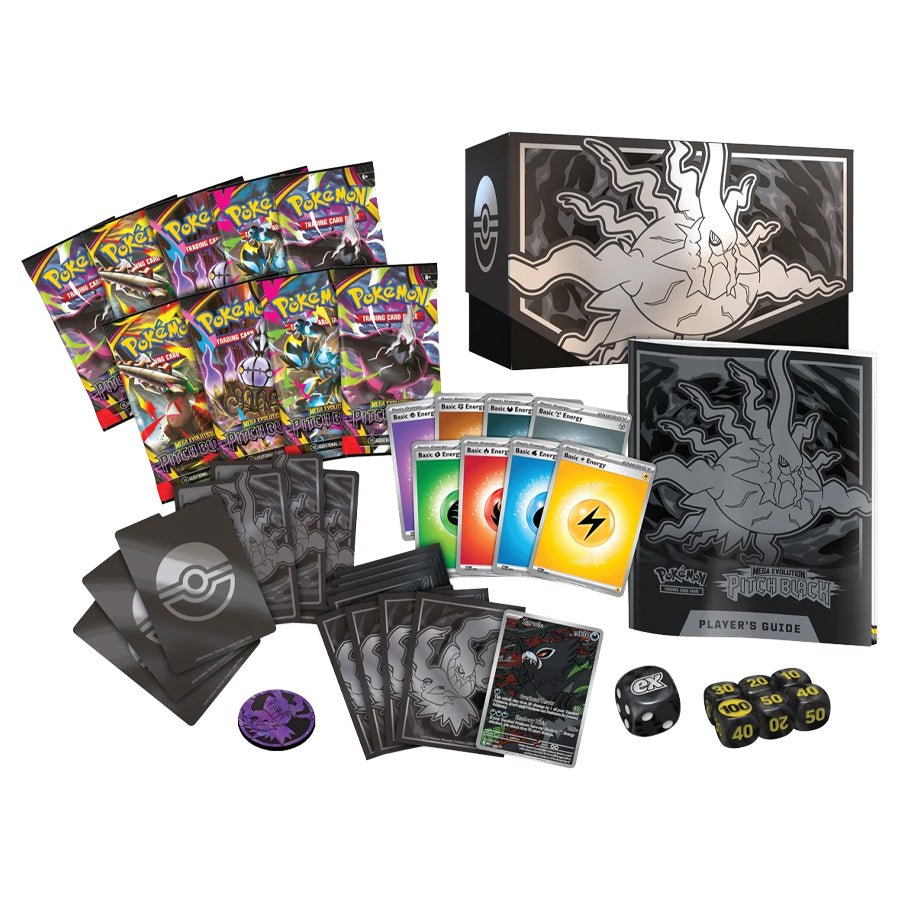 Mega Evolution Pitch Black ME05 Elite Trainer Box