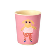 Melamin Kop med Hunde Motiv med Mat Finish (150 ml)
