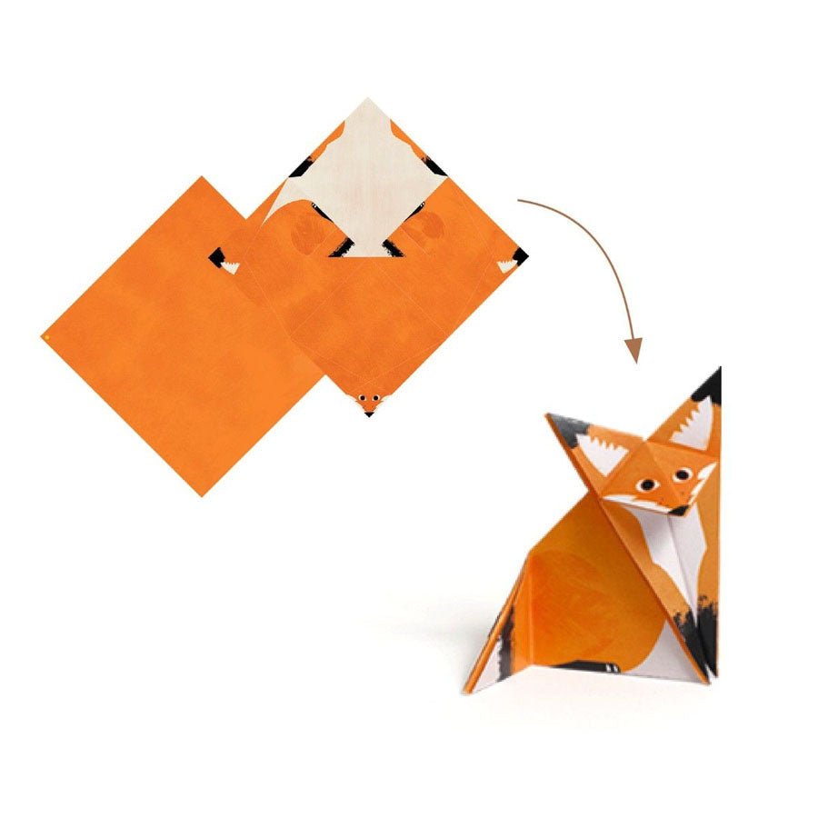 Origami med Skoven på Niveau 3