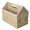 Rice opbevaringshus til bøger, pink