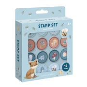 Selbstfärbende Stempel mit Forest Friends