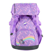 Skolerygsæk med Unicorn i Lilla (22L)