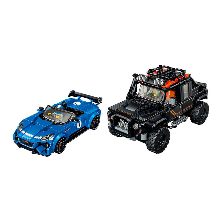 FORUDBESTILLNG Speed Champions Jaguar Project 7 og Land Rover Defender