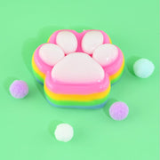 Squishy Katte Pote i Regnbuefarver
