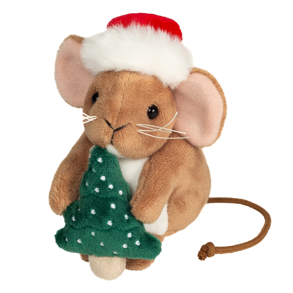 Julemus med Juletræ (11 cm)