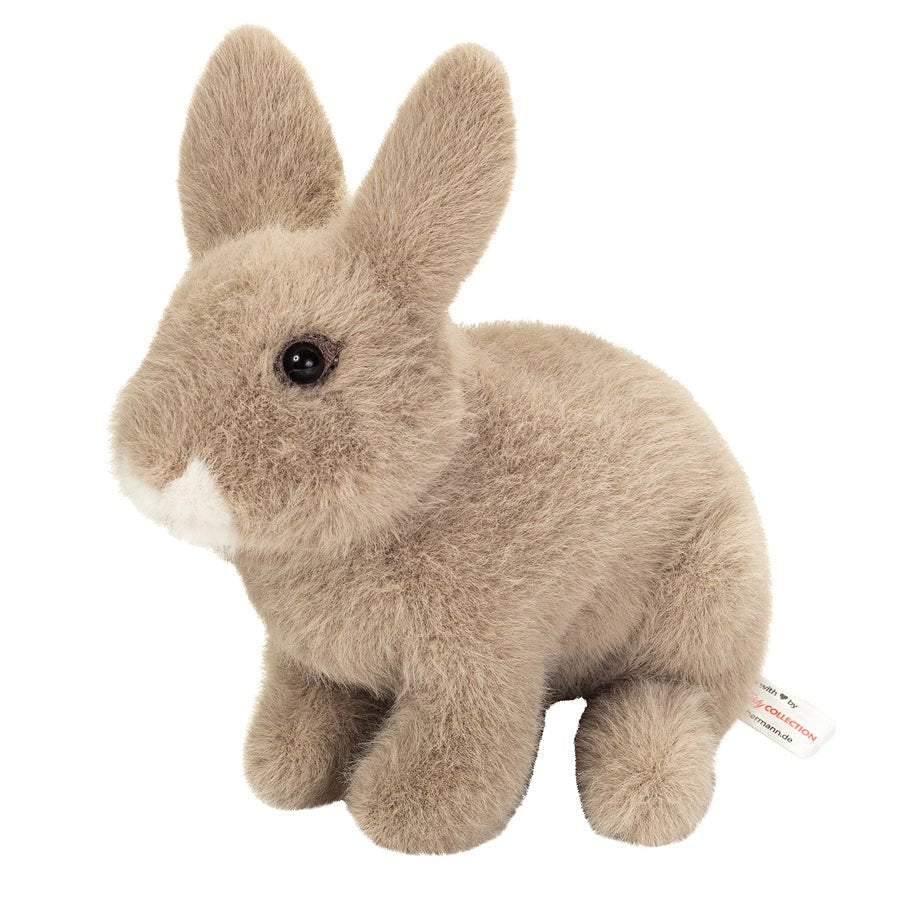 Teddy Hermann - Siddende Kanin Grå 20 Cm