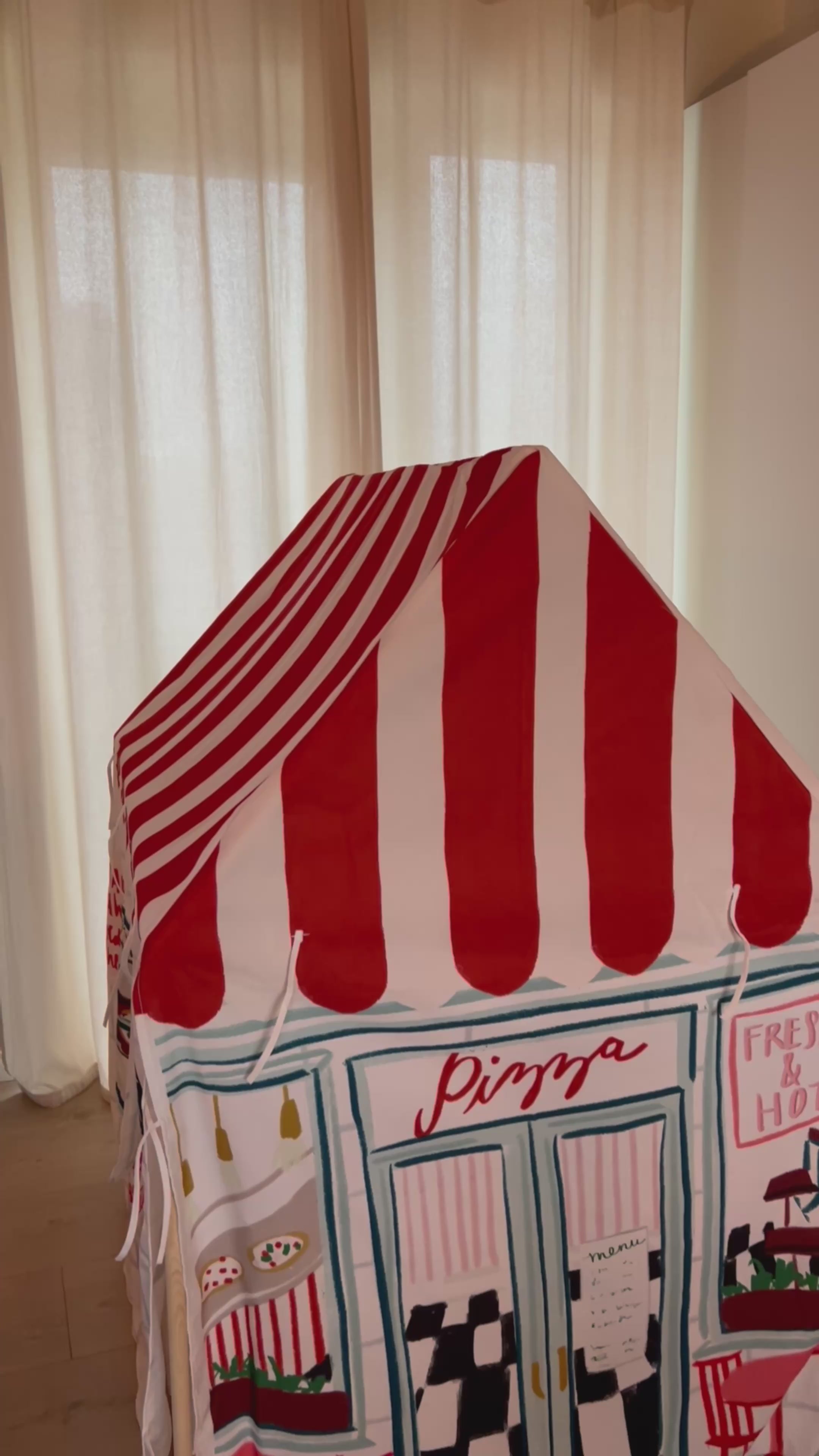 Video laden: Flippi Pizza Restaurant Zelt