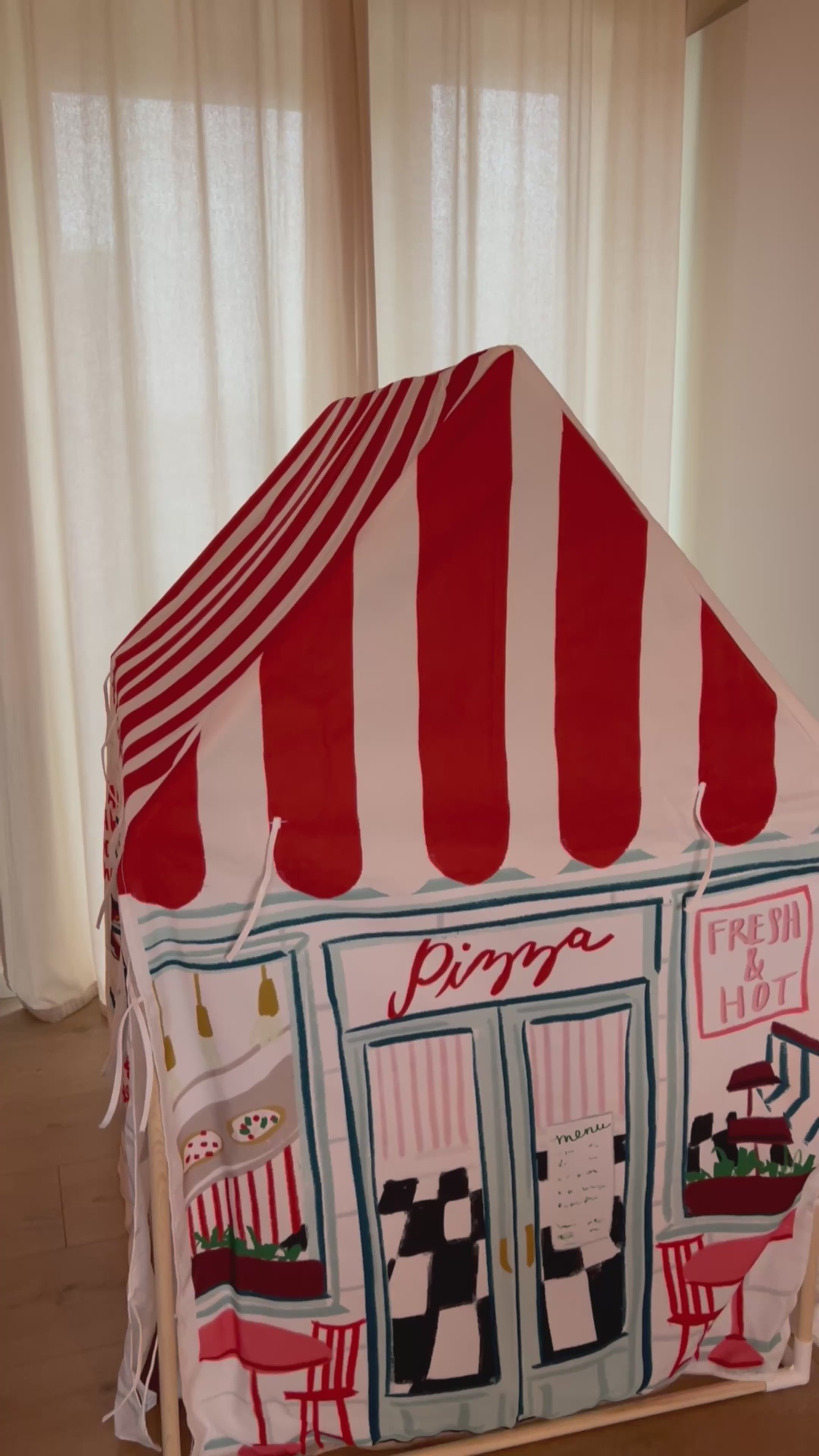 Video laden: Flippi Pizza Restaurant Zelt